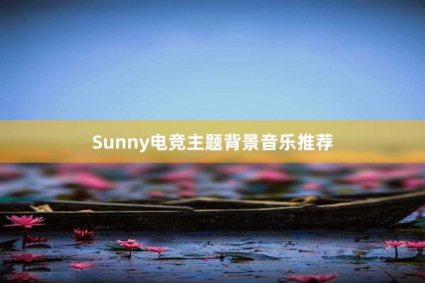 Sunny电竞主题背景音乐推荐